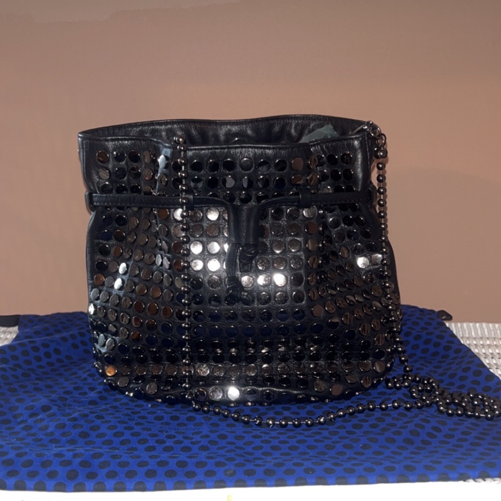 GORGEOUS Rebecca Minkoff Studded Bucket Bag - Picture 4 of 10